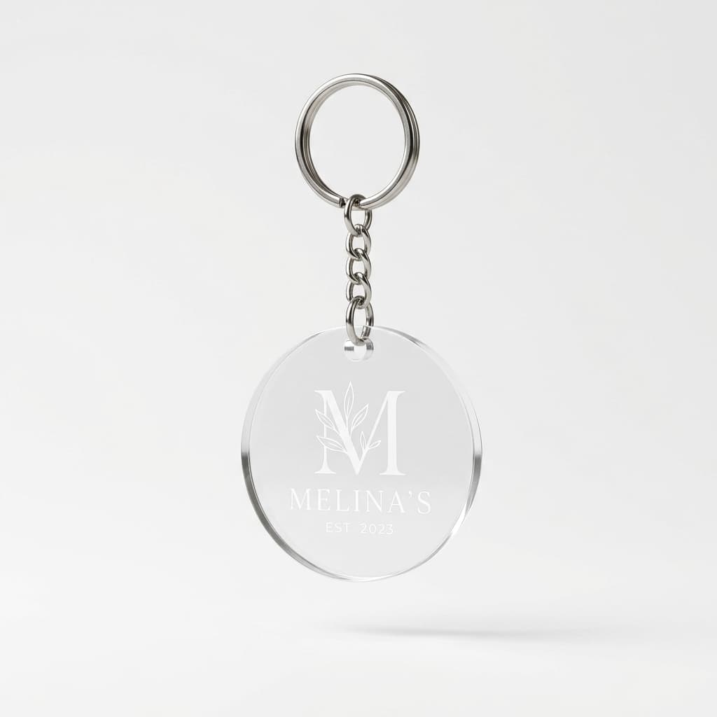 Round Keychain