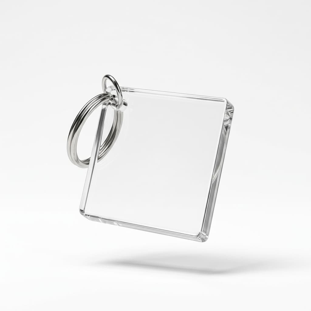 Square Keychain
